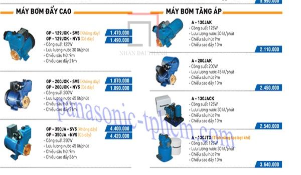 Máy bơm nước tăng áp Panasonic A-130JACK