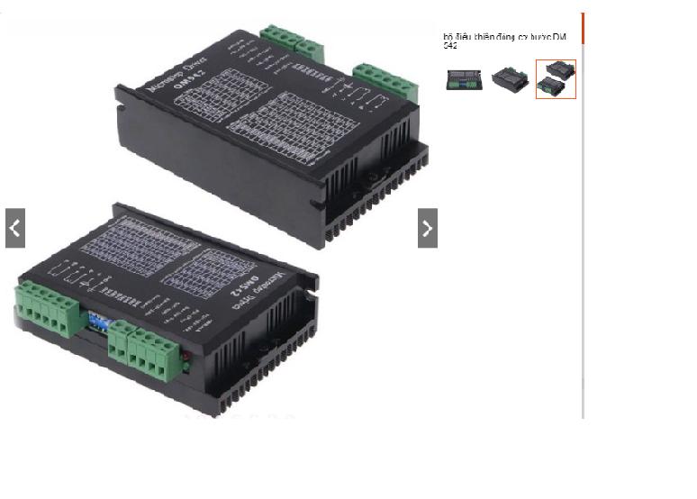 Bộ Điều Khiển Động Cơ Bước DM 542