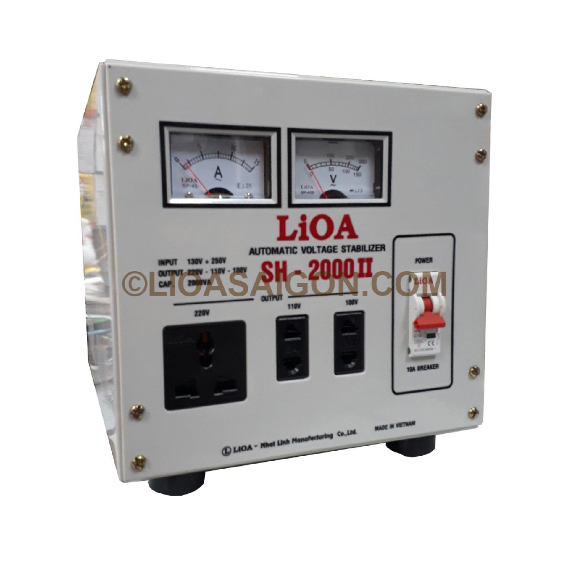 Ổn áp LIOA 1P SH-2KVA - SH-2000