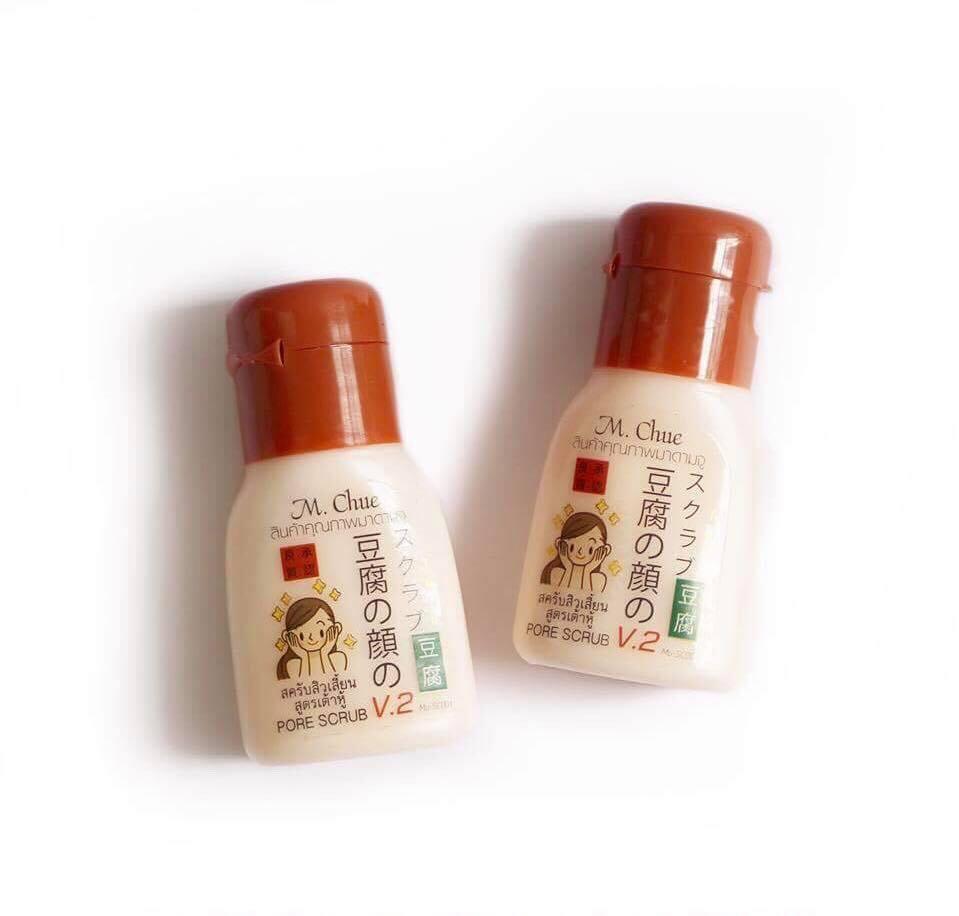 Scrub Tofu Trị Mụn Đầu Đen 30ml