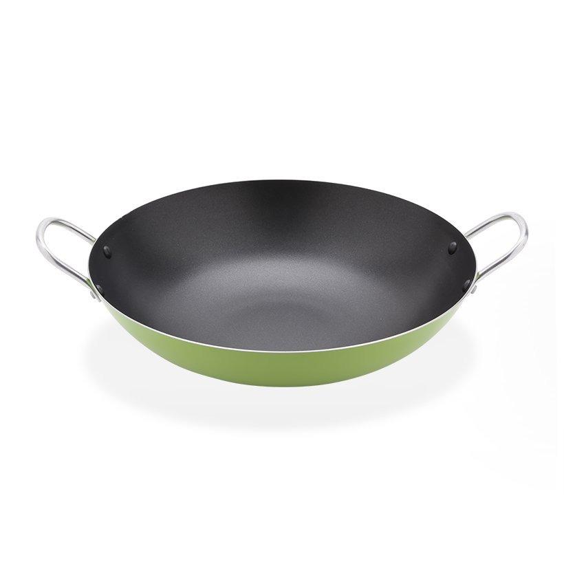 Chảo xào chống dính Supor 30cm W07A30 xanh lá