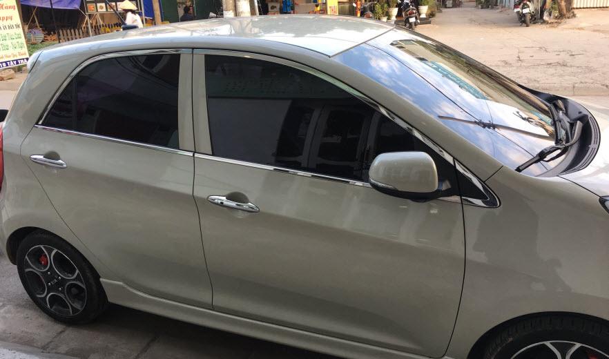 [Hỗ trợ lắp đặt khách Hà Nội] Ốp tay KIA Morning 2012-2015