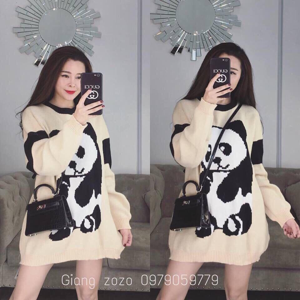 ĐẦM LEN GẤU PDA HÀNG QUẢNG CHÂU CAO CẤP