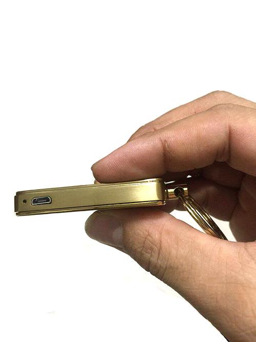 [HCM]Bật lửa Dinuo Sạc USB hình táo
