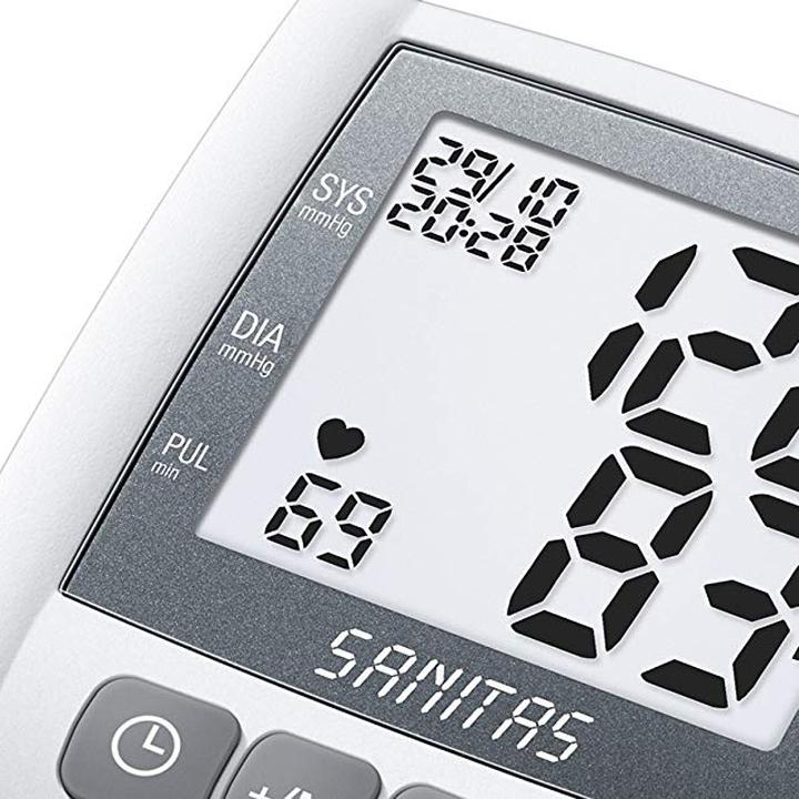 (GIÁ Hủy Diệt)  Máy Đo Huyết Áp Điện Tử Cổ Tay Sanitas SBC21
