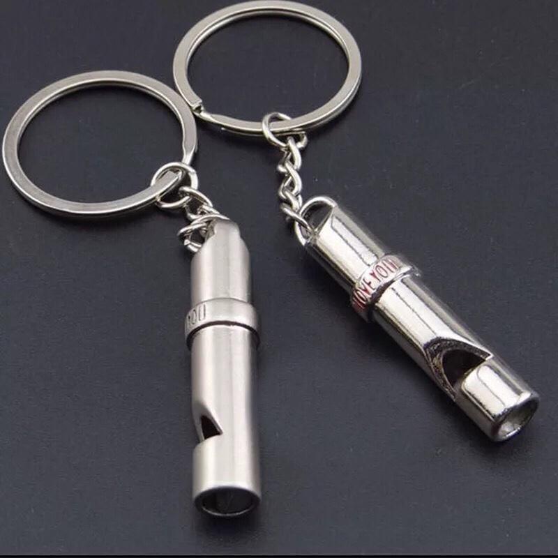 Móc Khóa Đôi Còi Thổi Kèn