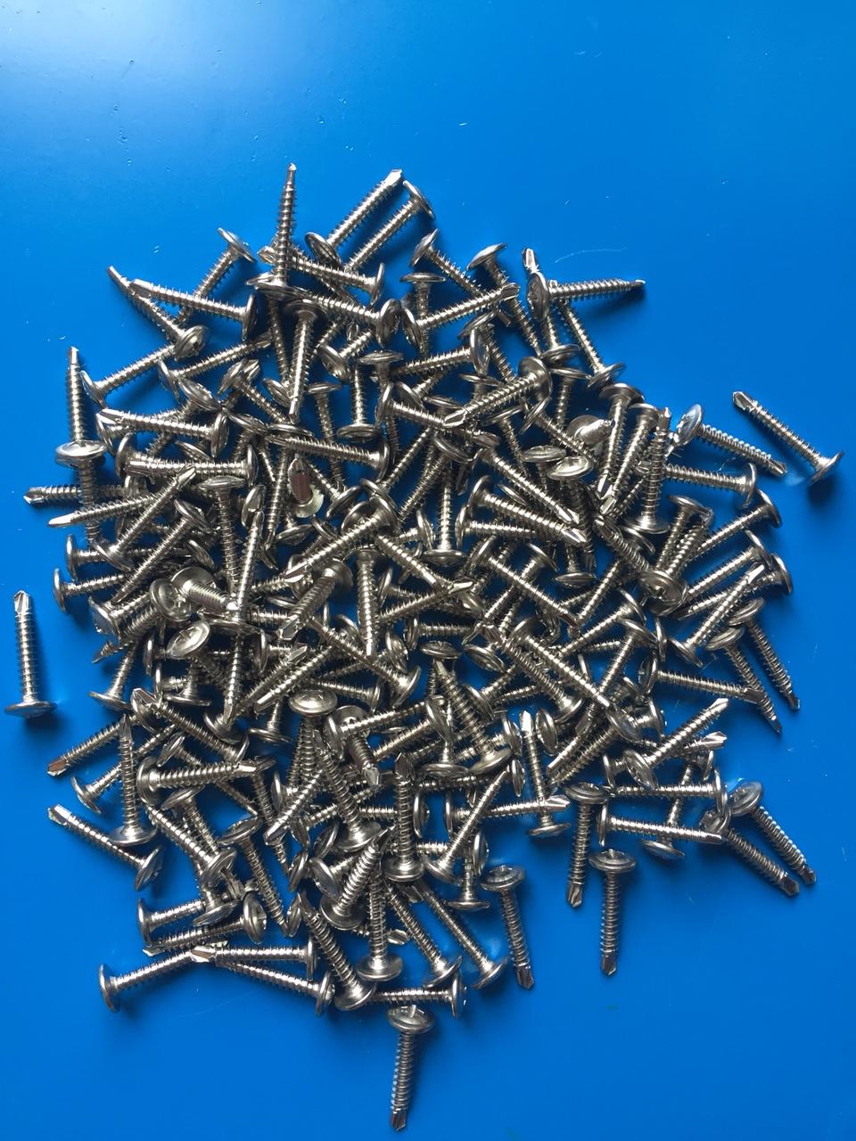 vít inox, 100 vít inox , vít inox đầu dù 2,5F siêu bền