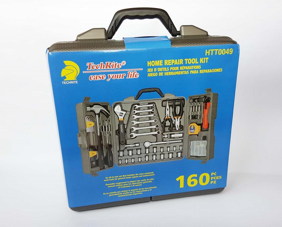 Bộ dụng cụ gia đình 160 chi tiết TechRite HTT0049