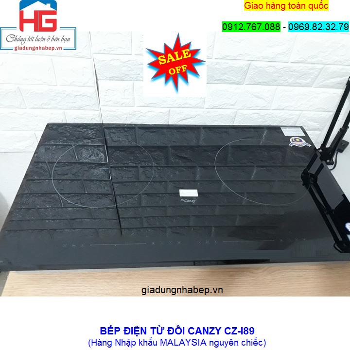 Bếp Điện Từ Đôi Canzy Cz-I89 (Nhập khẩu Malaysia)