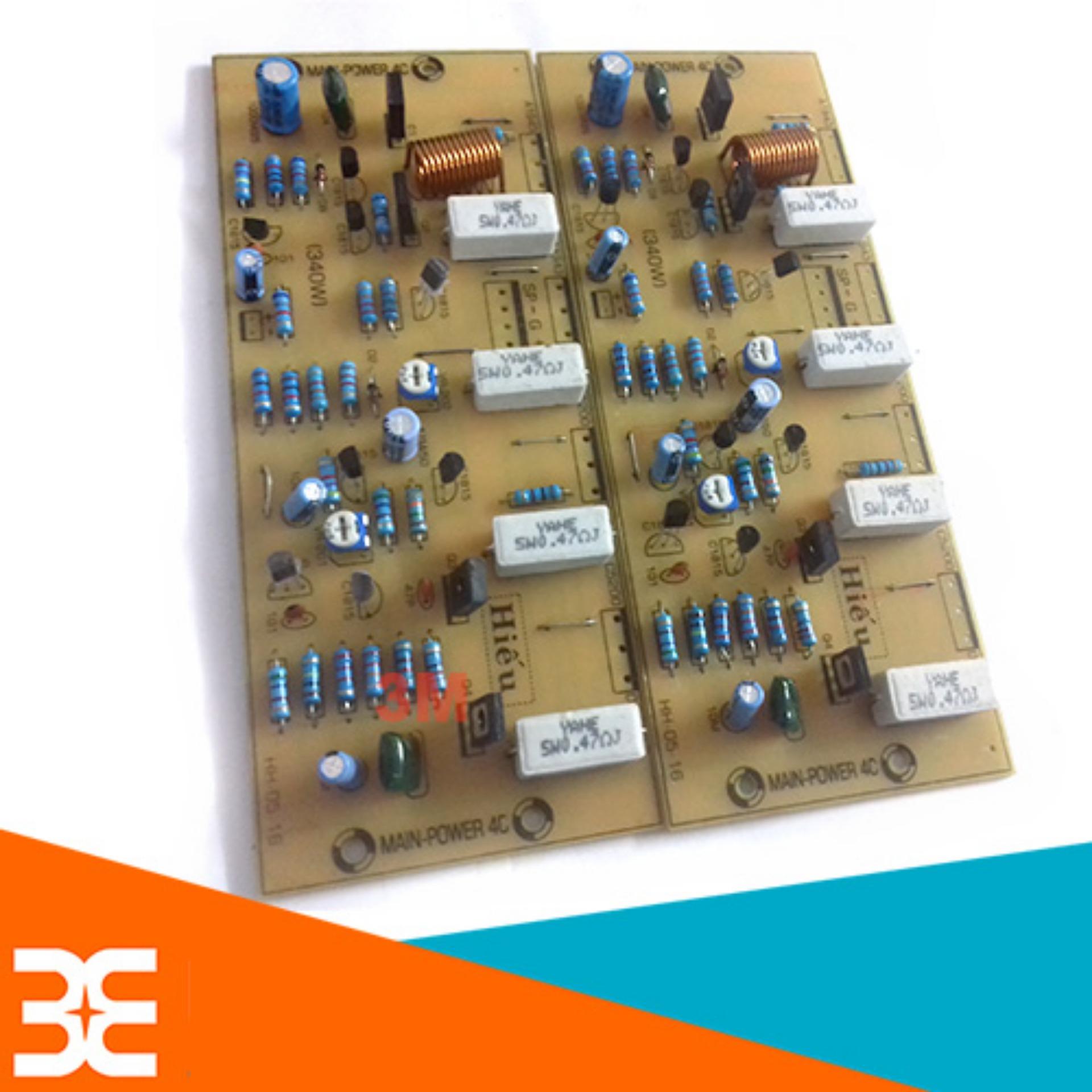 Board Khuyếch Đại Công Suất-Bo Âm Li 340W - 8 Sò