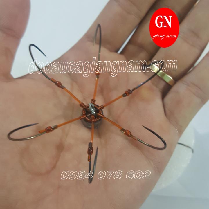 Combo 4 lưỡi lục chất lượng ( đồ câu cá Giang Nam ) big sale