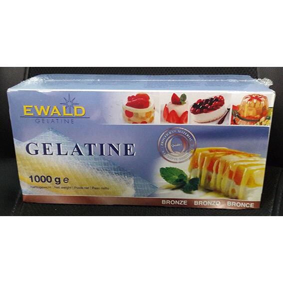 Lá gelatine Ewald hộp 1kg