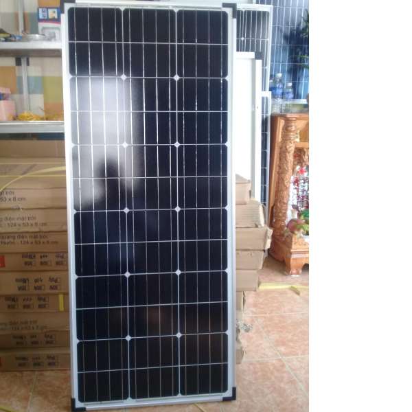 02 Tấm pin năng lượng mặt trời 100W Mono (Red Sun Energy JSC)