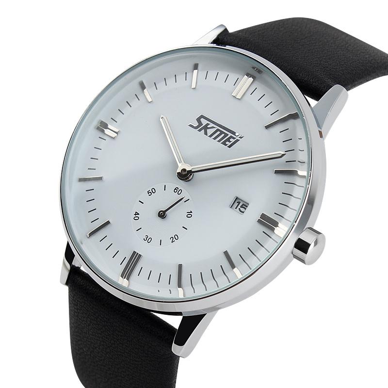 Đồng hồ nam dây da Skmei 9083CL