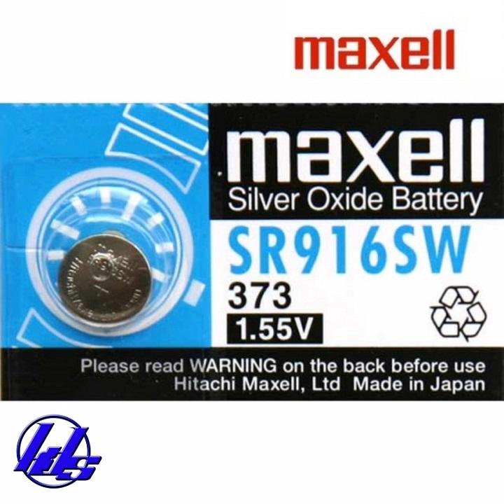 Pin đồng hồ SR916SW/373 Maxell - Vỉ 5 viên