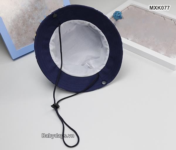 Mũ nón rộng vành cho bé MXK077