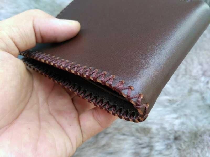 [HCM]Ví Da Bò 100% Khắc Thư Pháp Tình Cha