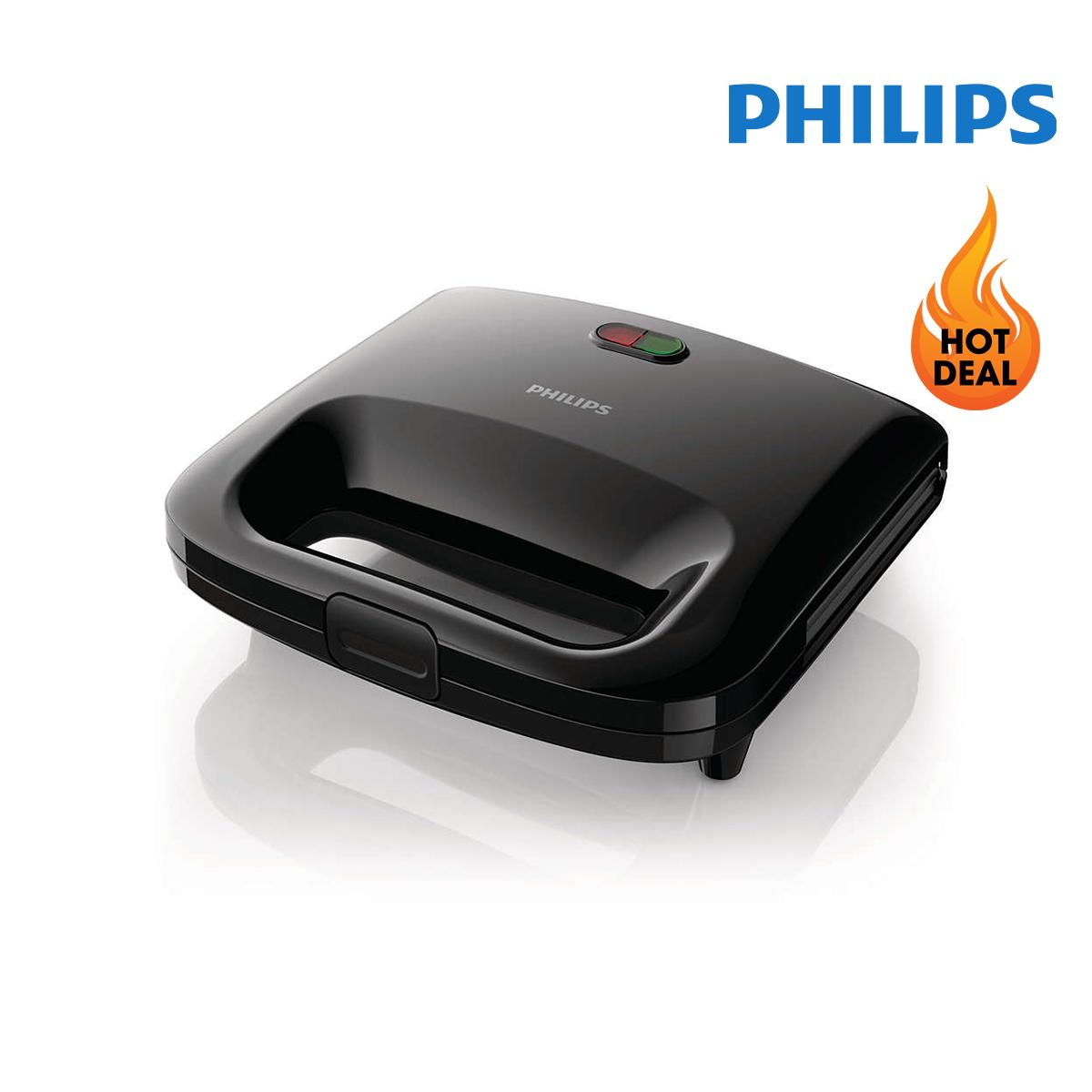 Máy nướng Sandwich Philips HD2393 ( đen )-Hàng Nhập Khẩu