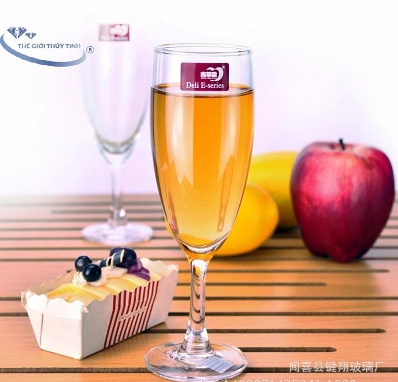 BỘ 6 LY RƯỢU CHAMPAGNE PHA LÊ 174ML - EJ5005