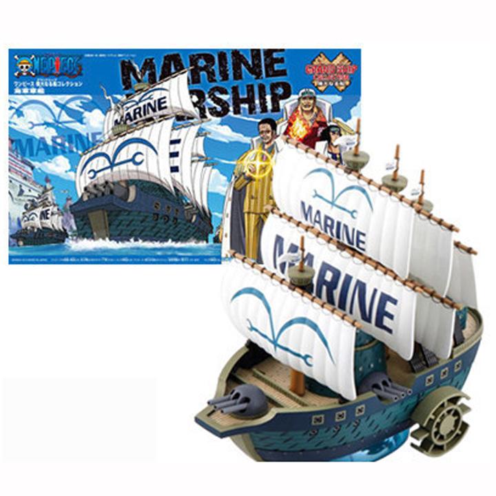 Model Boat Marine Navy one piece Luffy