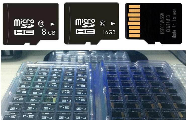 Thẻ nhớ USB MicroSD 8Gb (Đen)
