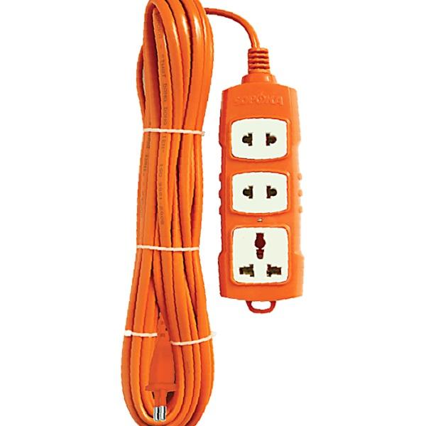 Ổ cắm điện công suất cao 3000W 3 Mét Sopoka