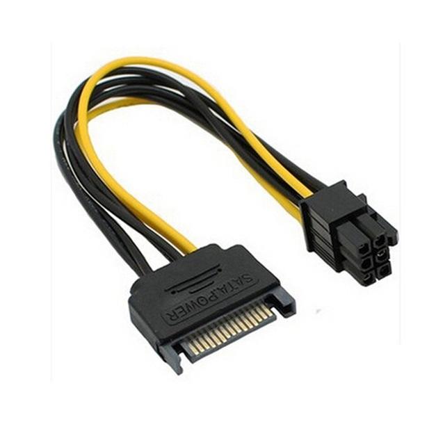 Cáp chuyển đổi Nguồn Sata sang IDE 6Pin