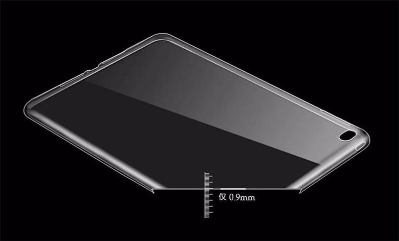 Ốp lưng silicon cho iPad Pro 9.7 (2018) - Trong suốt