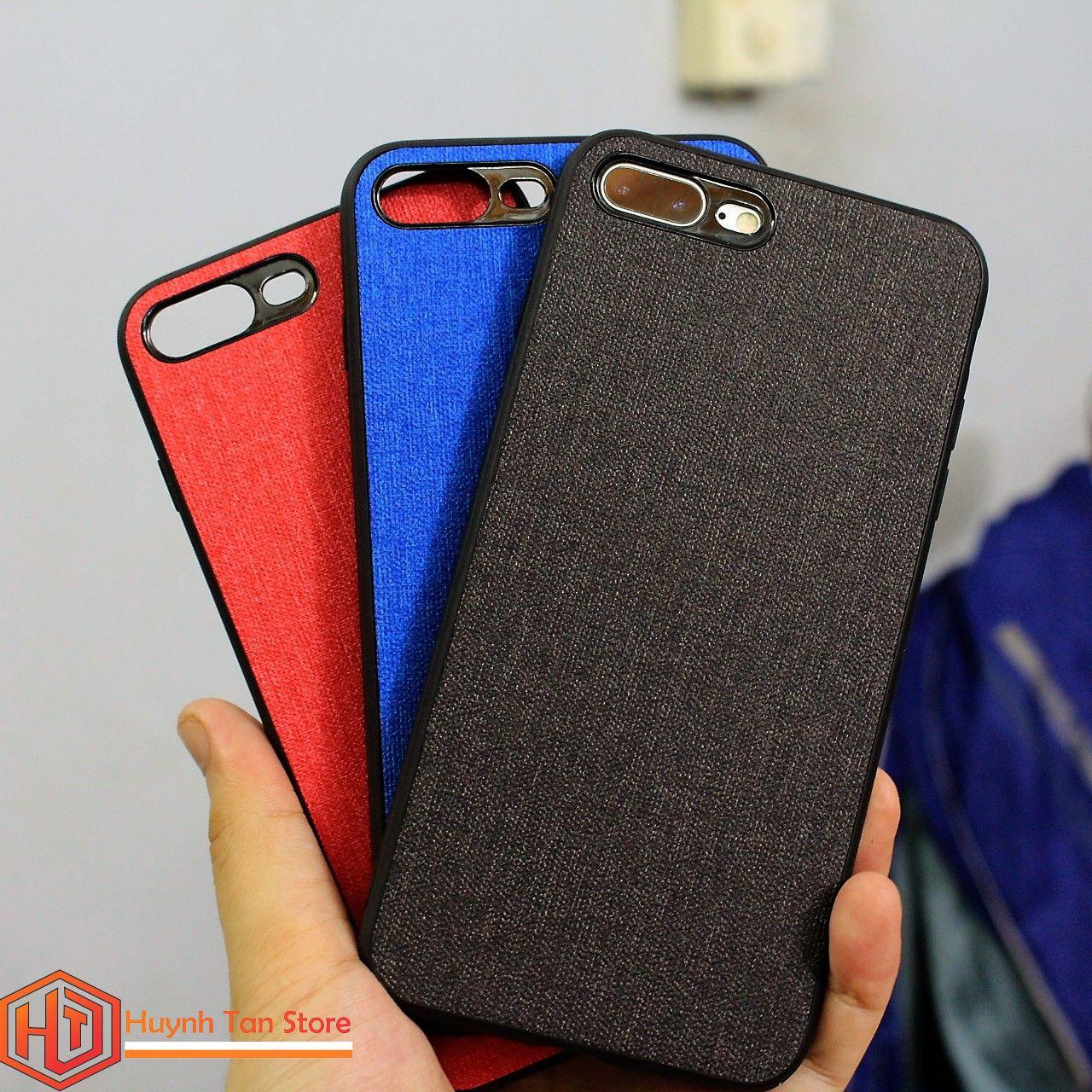 [HCM]Ốp lưng Iphone 7 Plus / 8 Plus vân vải Jean