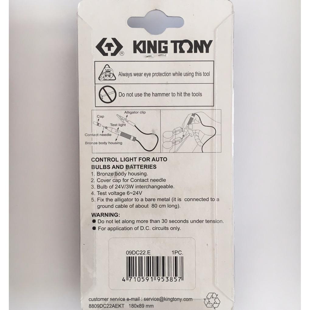 BÚT THỬ ĐIỆN XE MÁY Ô TÔ KINGTONY 9DC-22