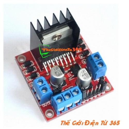 Module điều khiển động cơ l298 đỏ