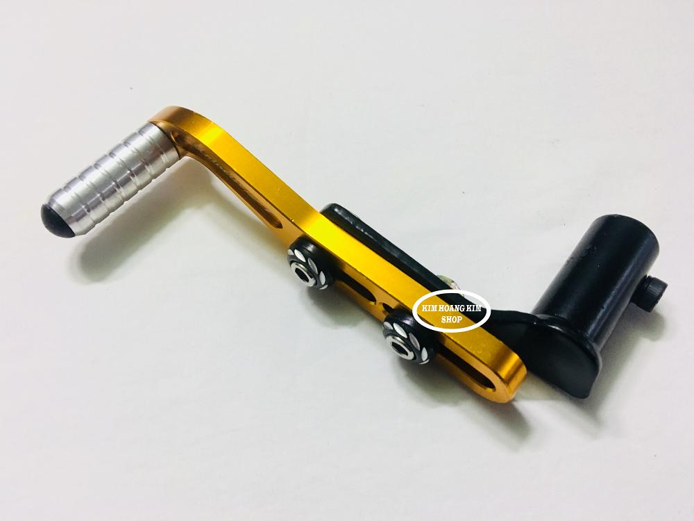 Cần số móc tăng chỉnh gắn xe máy (màu Vàng)