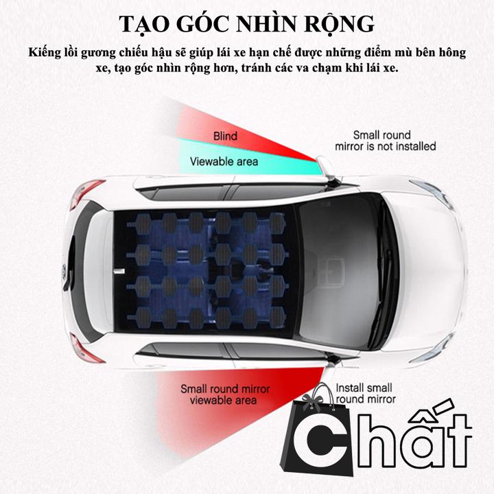 Cặp kiếng lồi gương chiếu hậu ô tô