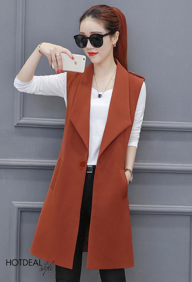 [HCM]Áo vest form dài