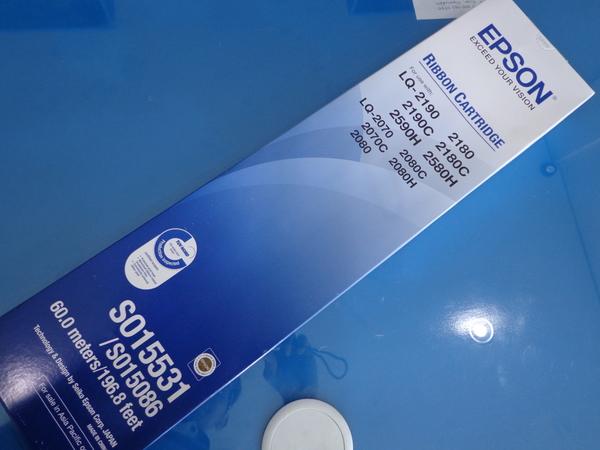 Ribbon Epson S015531 Black Ribbon Cartridge (2170 chính hãng)