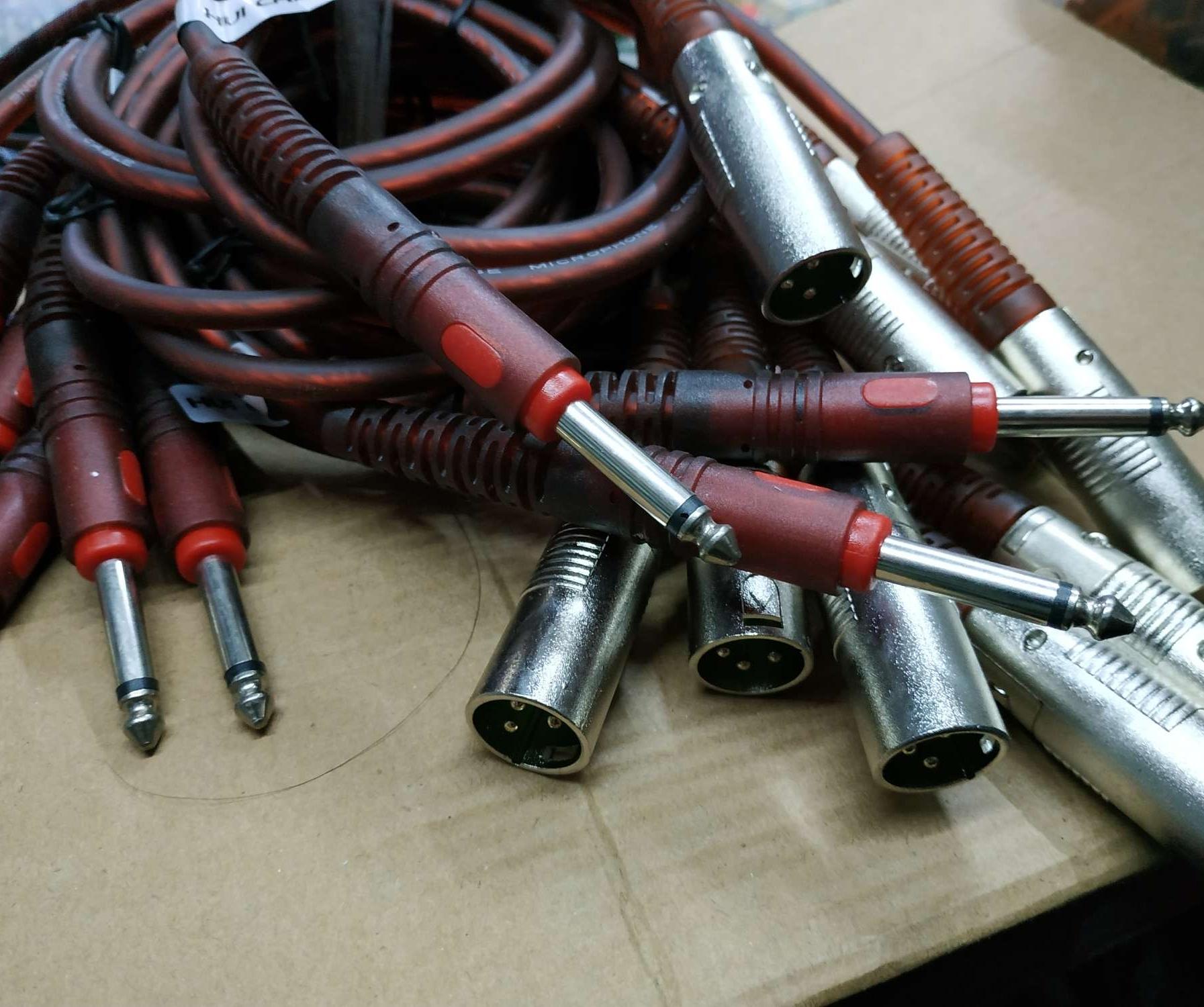 Dây 6ly ra canon đực dài 1m _