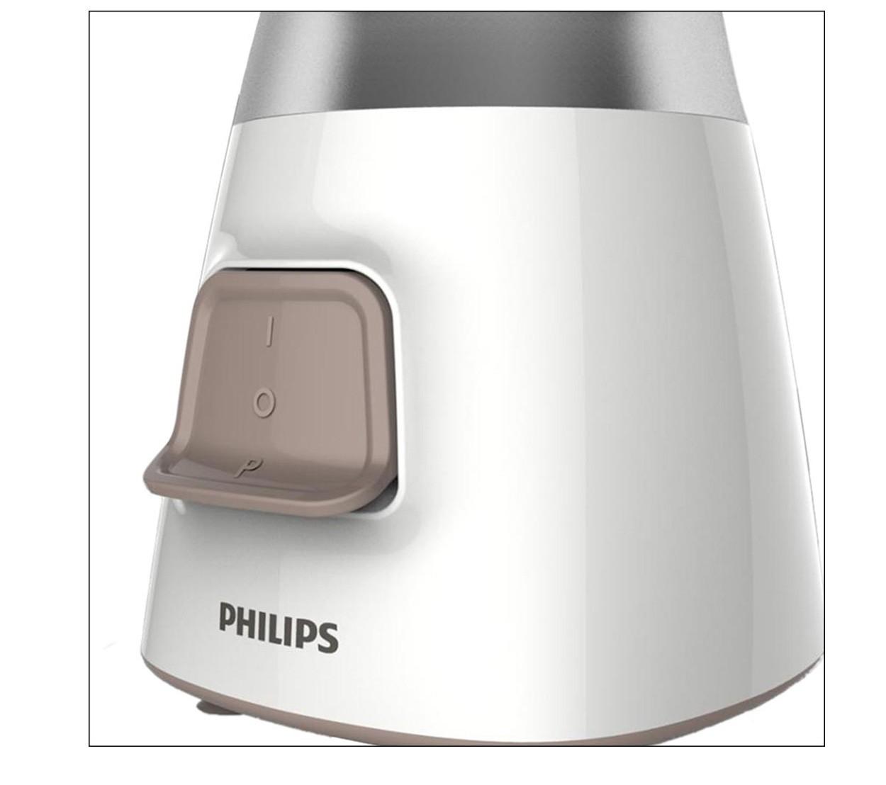 Máy xay sinh tố Philips HR2056 (Trắng) - Hàng nhập khẩu