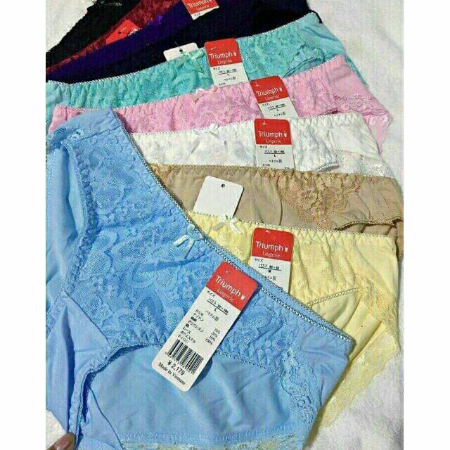 Combo 10 quần ren cotton