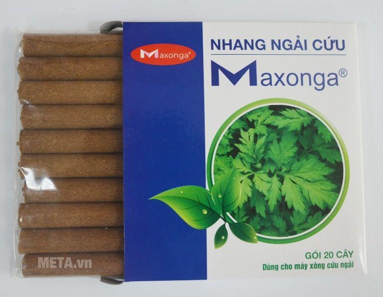 Bộ 5 hộp nhang máy cứu ngải Maxonga