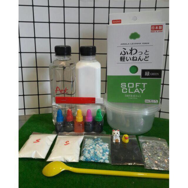 Combo Bộ Kit Làm Buter Slime Và Cloud Slime (Miễn phí ship toàn quốc)