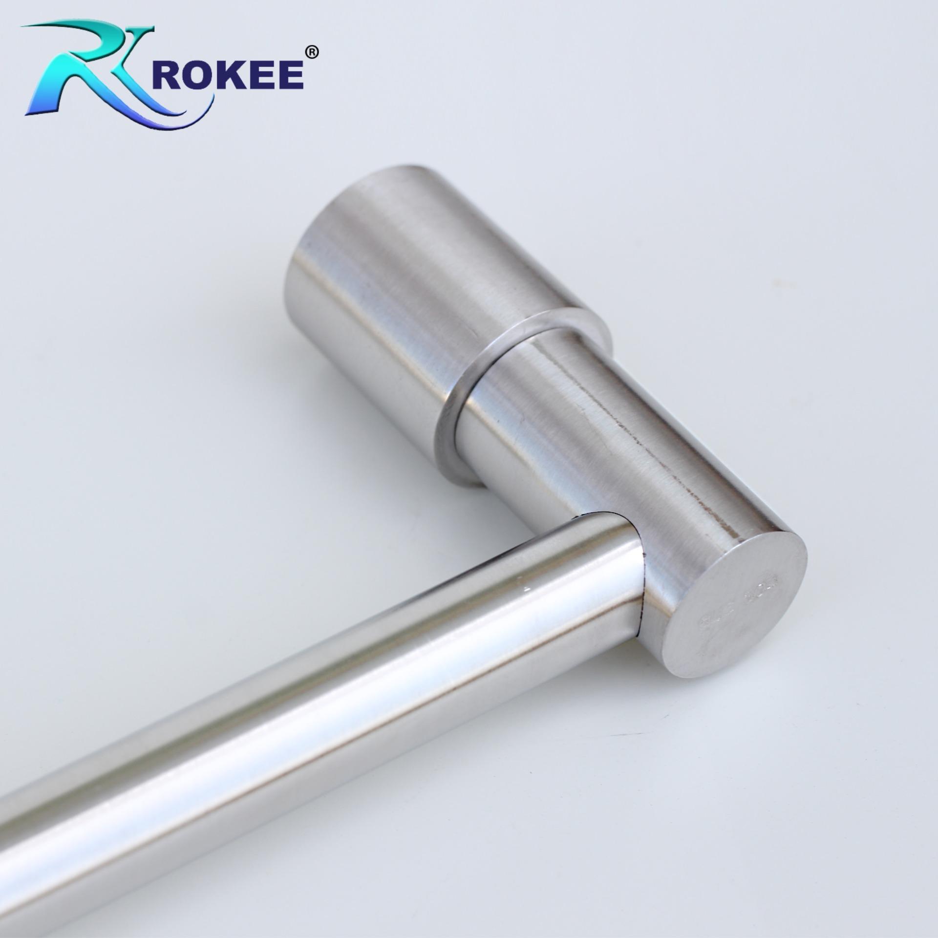 Móc treo khăn tắm đơn Inox Rokee MK07