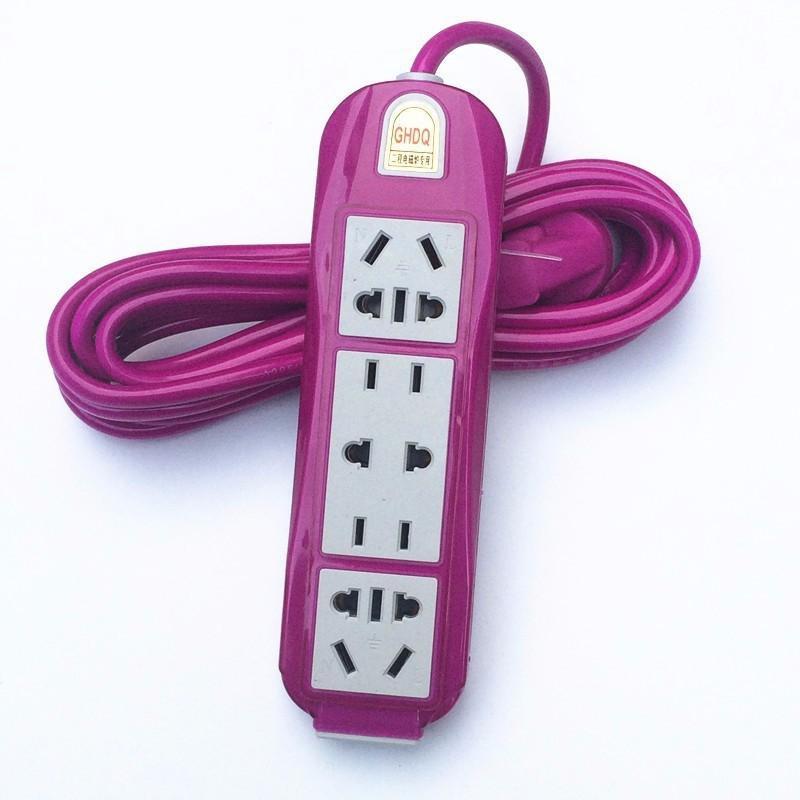 Ổ điện đa năng 12 lỗ cắm Amason (tím)