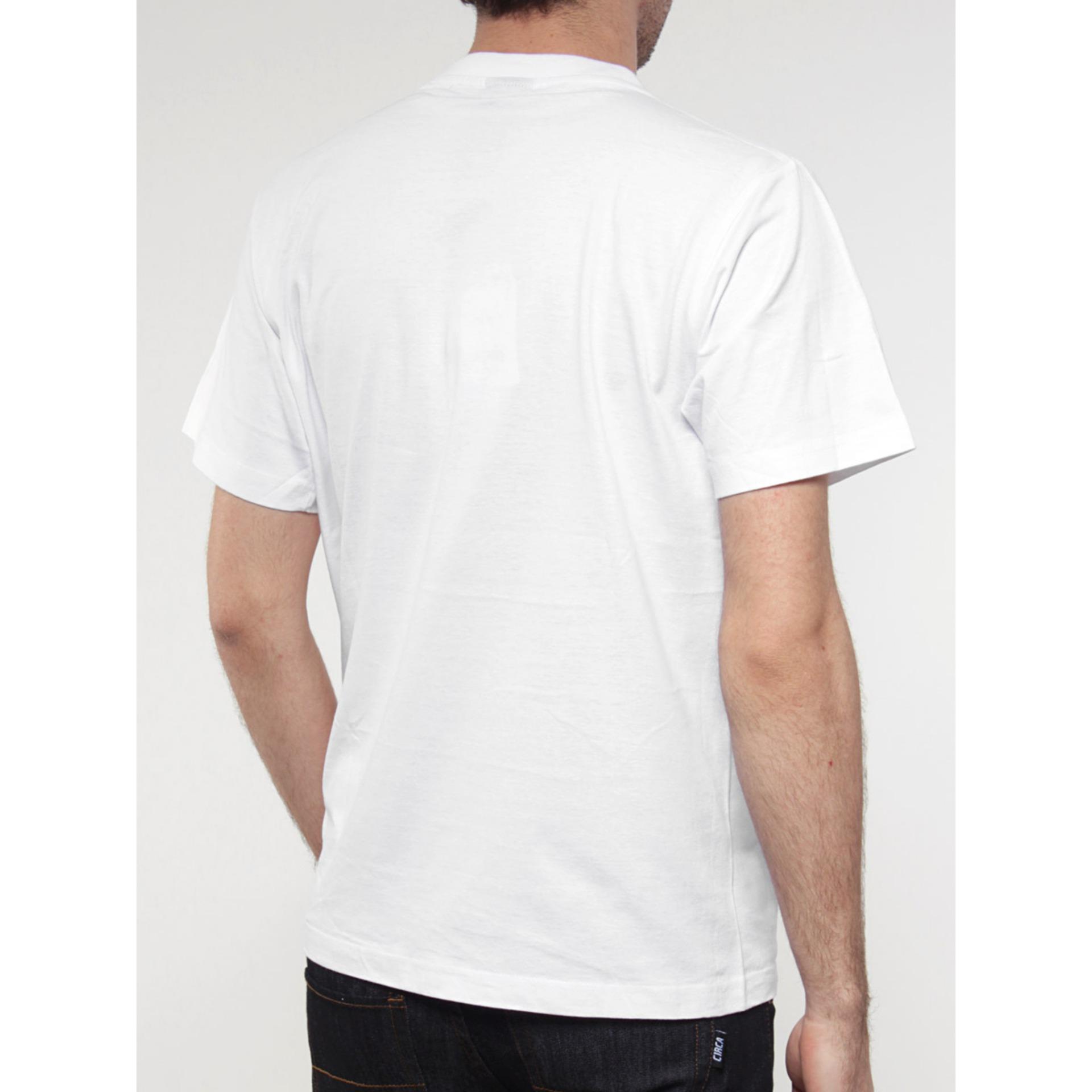 [HCM]Aó Thun Unisex Logo Lion (Trắng)