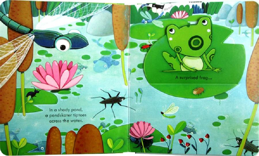 Sách tiếng Anh Usborne peep inside the Garden
