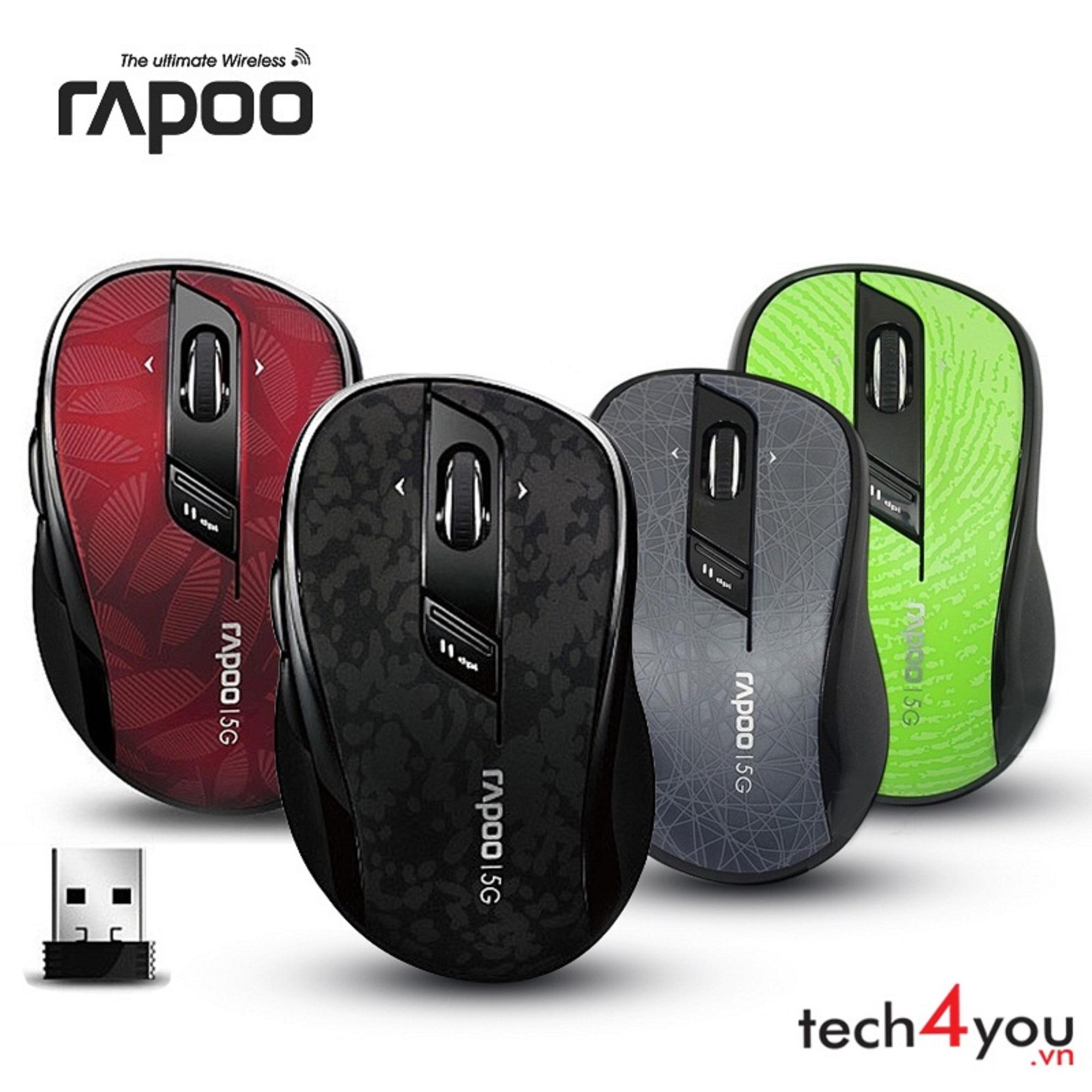 Chuột không dây Rapoo 6080 bluetooth