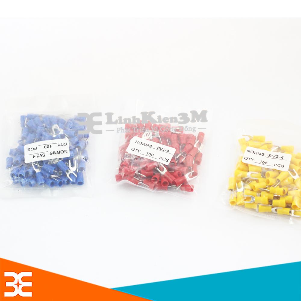 Đầu Cos Điện Càng Cua Gói 100 Chiếc SV2-4