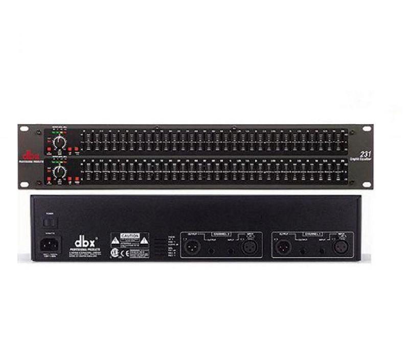 BỘ LỌC ÂM THANH EQUALIZER DBX 231