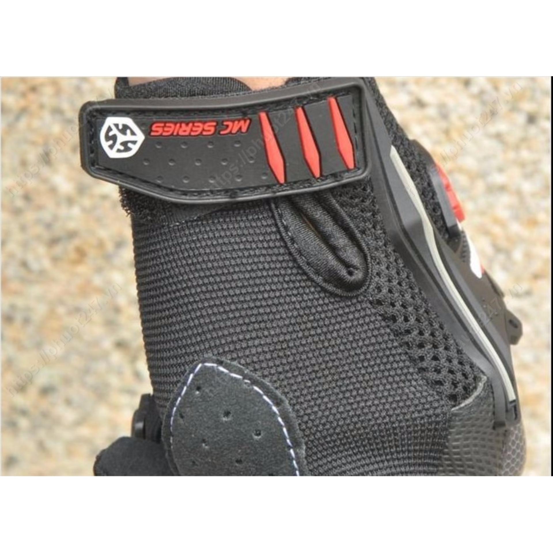 Găng tay dài ngón Scoyco M09 (gù carbon)