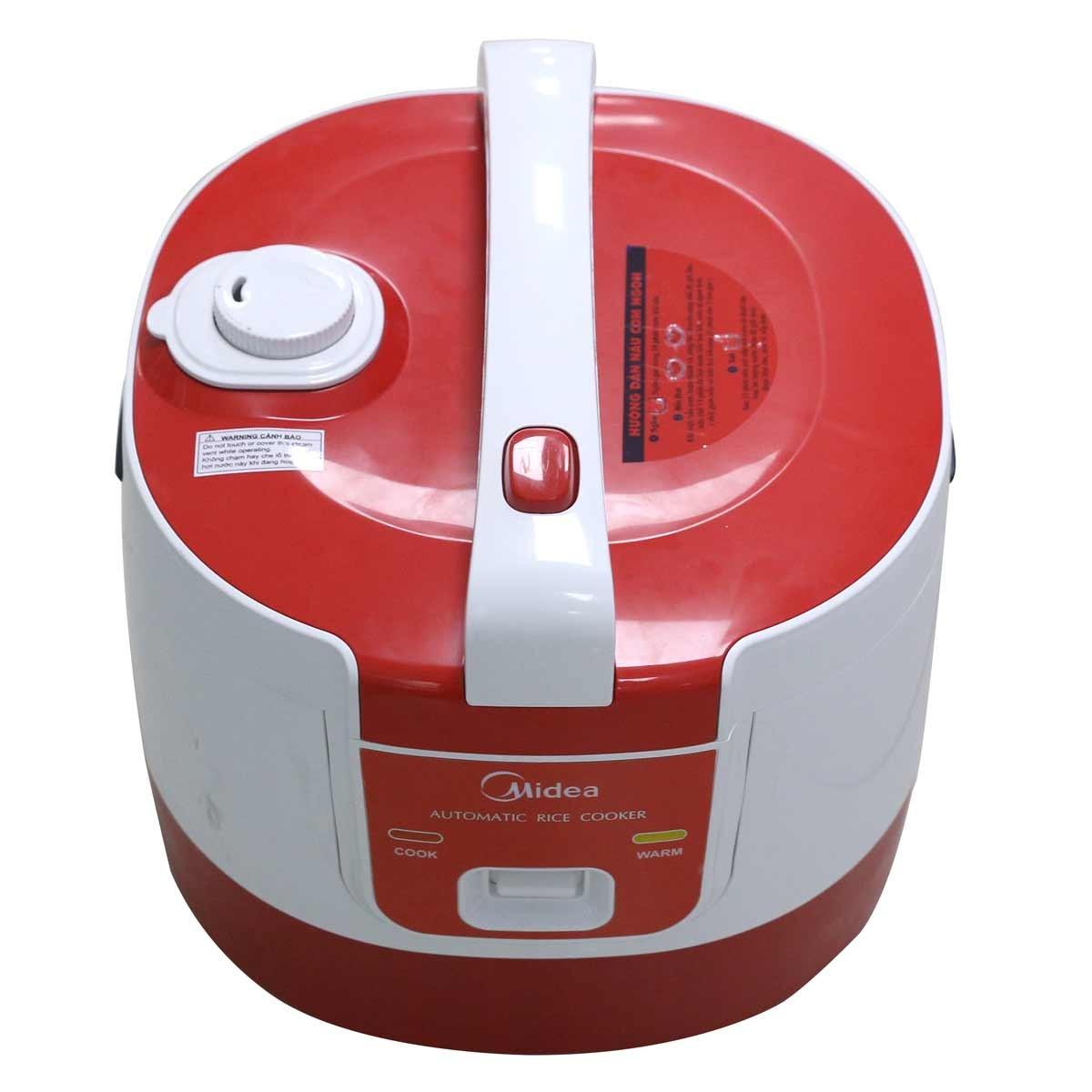 Nồi Cơm Điện Midea MR-SM1861 1,8l 650W (Trắng phối đỏ)