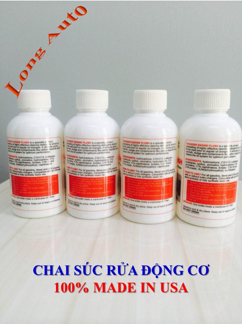 [HCM]Bộ 4 chai súc rửa động cơ ENGINE FLUSH USA